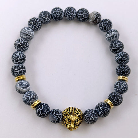 Gold Lion - Chakra Bead Bracelet