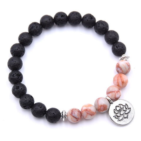 Lotus Flower - Aromatherapy Chakra Bracelet