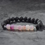Pink Gem - Aromatherapy Chakra Bracelet