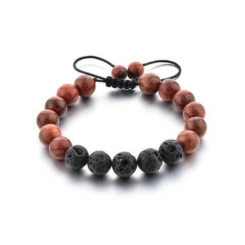 Wooden - Aromatherapy Chakra Bracelet